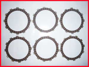 Honda C77 CA77 305  C72 CA72 Dream 6pc Clutch Disc Set 1960 1961-1964 1965 1966 1967 1968 1969