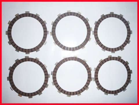 Honda C77 CA77 305  C72 CA72 Dream 6pc Clutch Disc Set 1960 1961-1964 1965 1966 1967 1968 1969