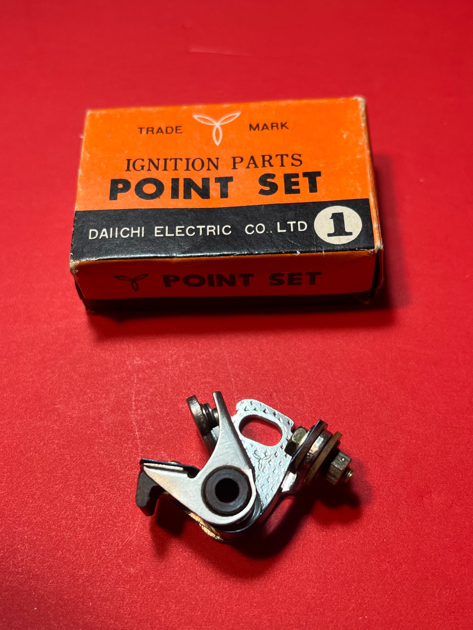 HONDA C100 C115 CA110 C111 Japan Contact Breaker Points 30202-001-024 NOS Cub