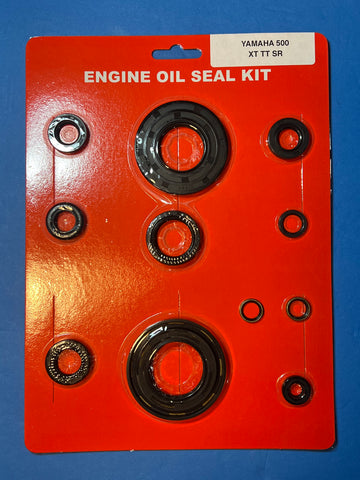 Yamaha 500 XT500 TT500 SR500 Engine Oil Seal Kit 1976 1977 1978 1979 1980-1983