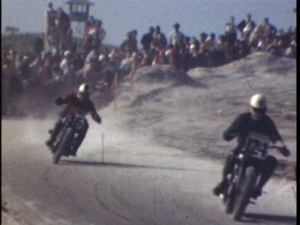 Rare Motorcycle Race Film - Volume #2 - WR WLDR Scout Daytona 1948 Hillclimb AMA Vintage Motorcycle Races