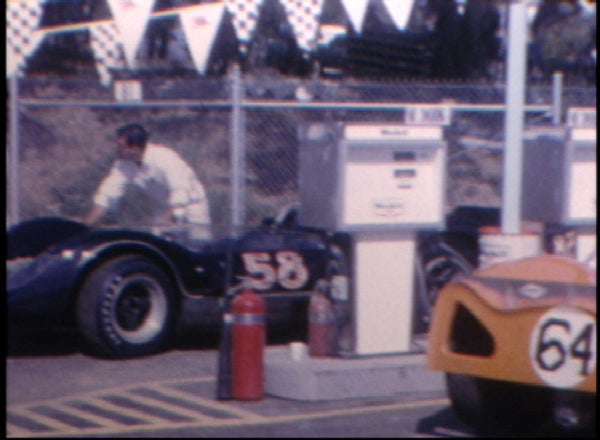 Vintage Car Race Film Porsche 356 Westwood Lotus Cobra Laguna Seca 50's 60's