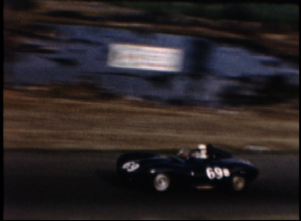 Vintage Car Race Film Porsche 356 Westwood Lotus Cobra Laguna Seca 50's 60's