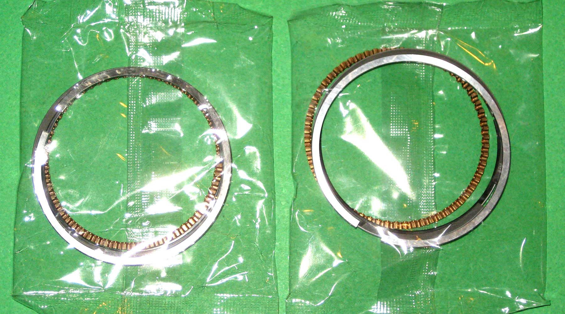 Honda CB400 CM400 Piston Rings Set x2 CB400T Hawk STD. 1978 1979 1980 1981 !