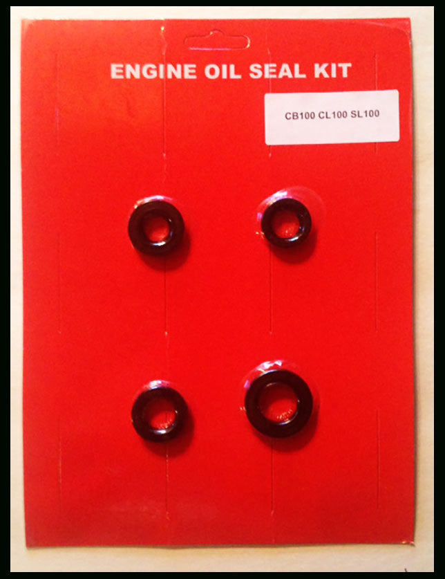 Honda CB100 ENGINE OIL SEAL KIT CL100 SL100 1970 1971 1972 1973 Vintage Motorcycle