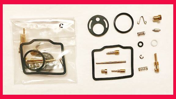 Honda CB200 CL200 Carburetor Rebuild Kit x2 1974 1975 1976! Carb
