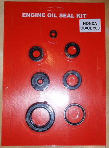 Honda CB360 CL360 Oil Seal Kit 1974 1975 1976 1977