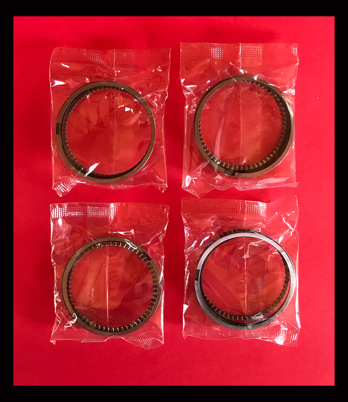 Honda CB500 CB500F Piston Rings 4 sets CB500 K Four 500/4 1971 1972 1973! 13011-323-014