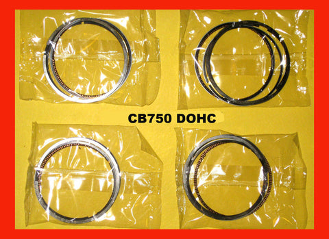 Honda CB750 Piston Ring Set x4 Standard 1979 1980 1981 1982 1983 DOHC 750