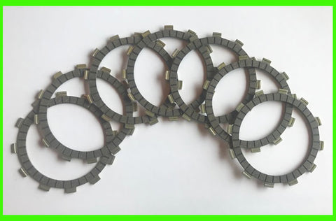 Yamaha DT360 MX250 MX400 Clutch 1974 1975 Friction Disc Set Motorcycle 7pc 363-16321-00, 363-16321-09