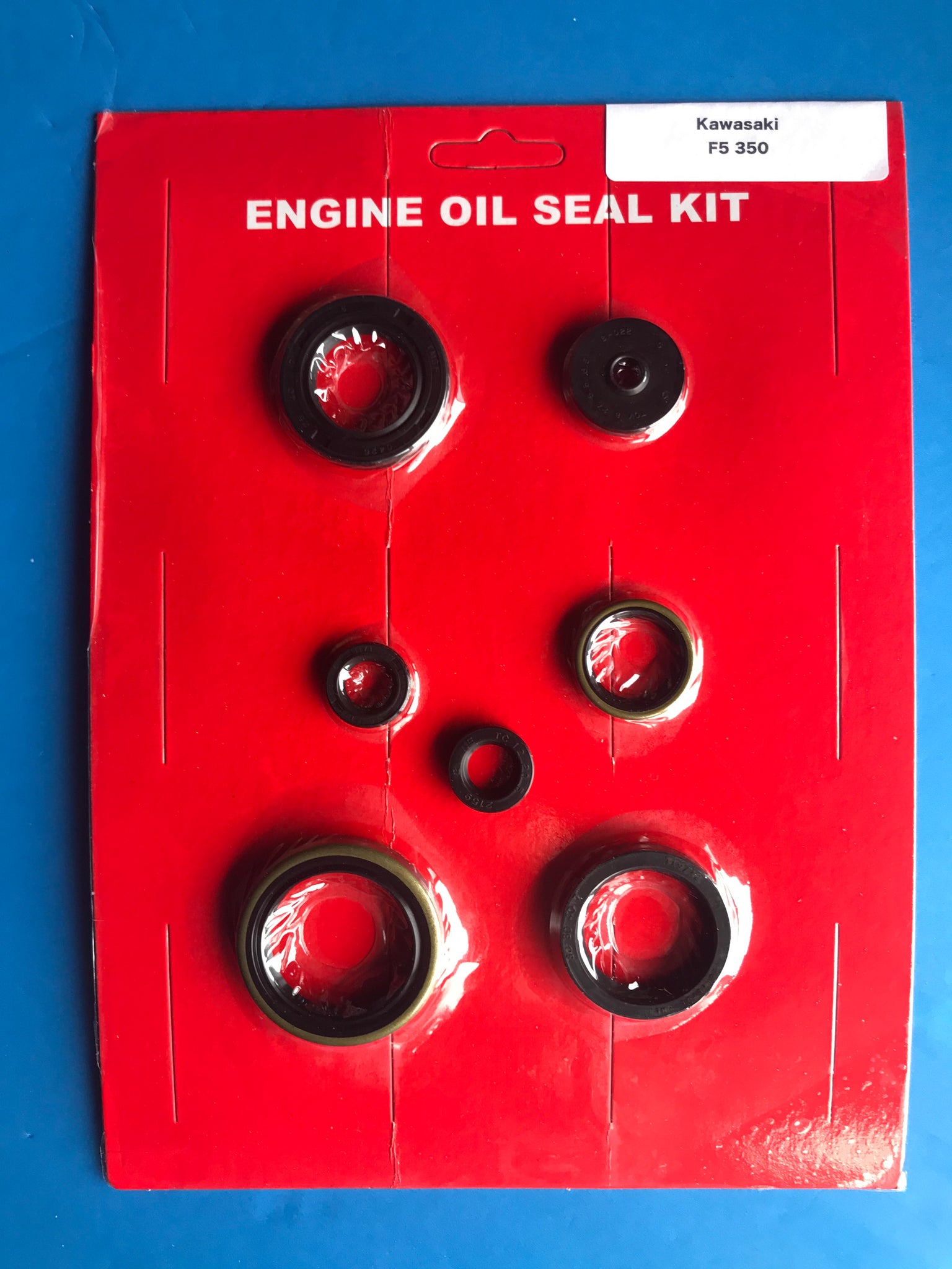 Kawasaki F5 Bighorn Engine Oil Seal Kit 350 1970 1971 Crank Clutch Kick Shift Seal+