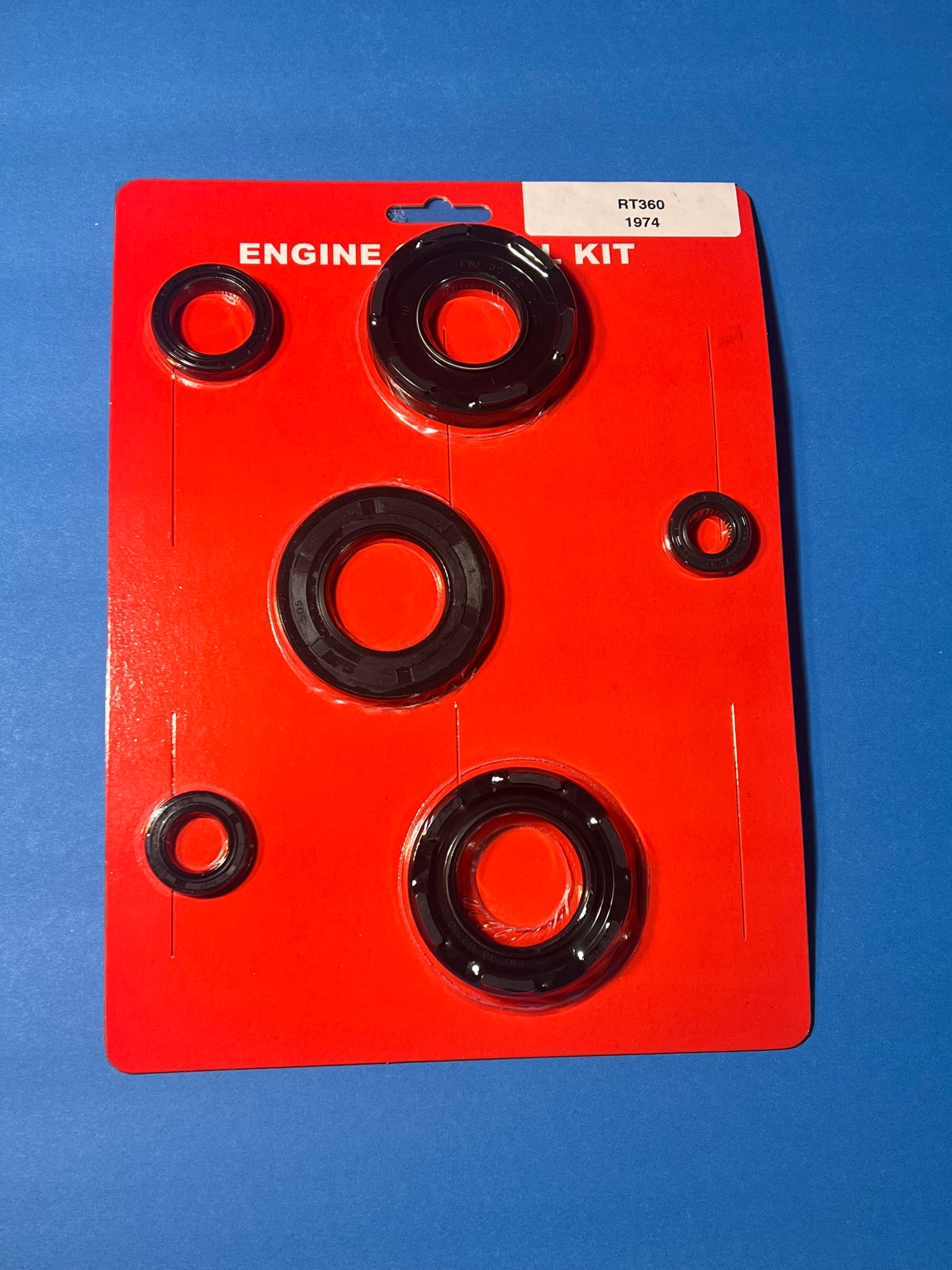 Yamaha RT360 1974 Oil Seal Kit Engine Crank Case Shift Kick Clutch 360 Sprocket