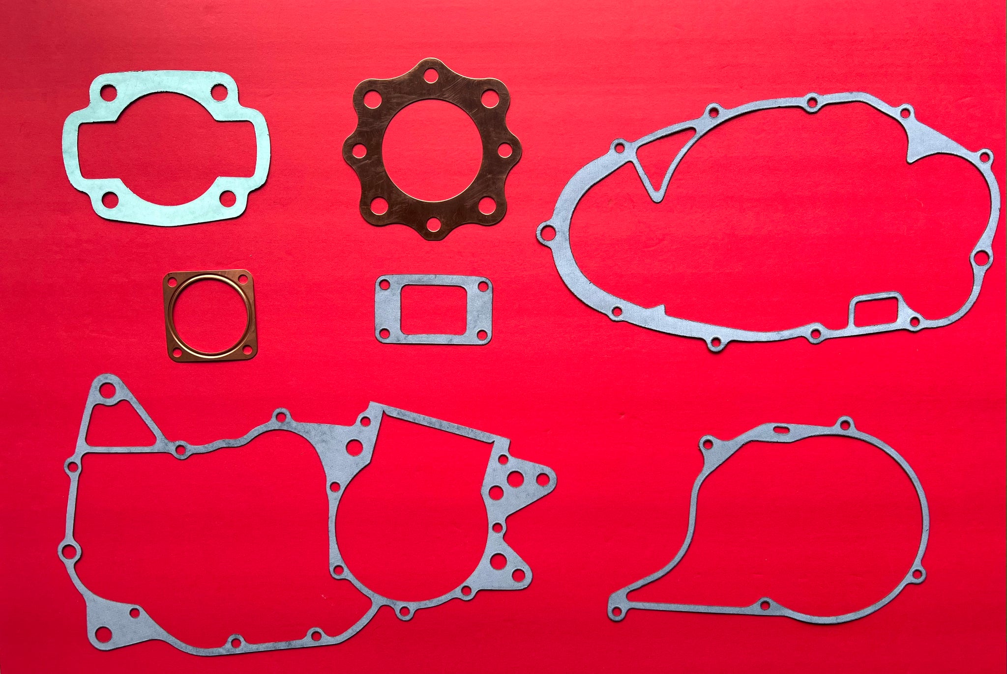 Honda CR250 Gasket Kit Rebuild Set 1973 1974 includes Head Gasket