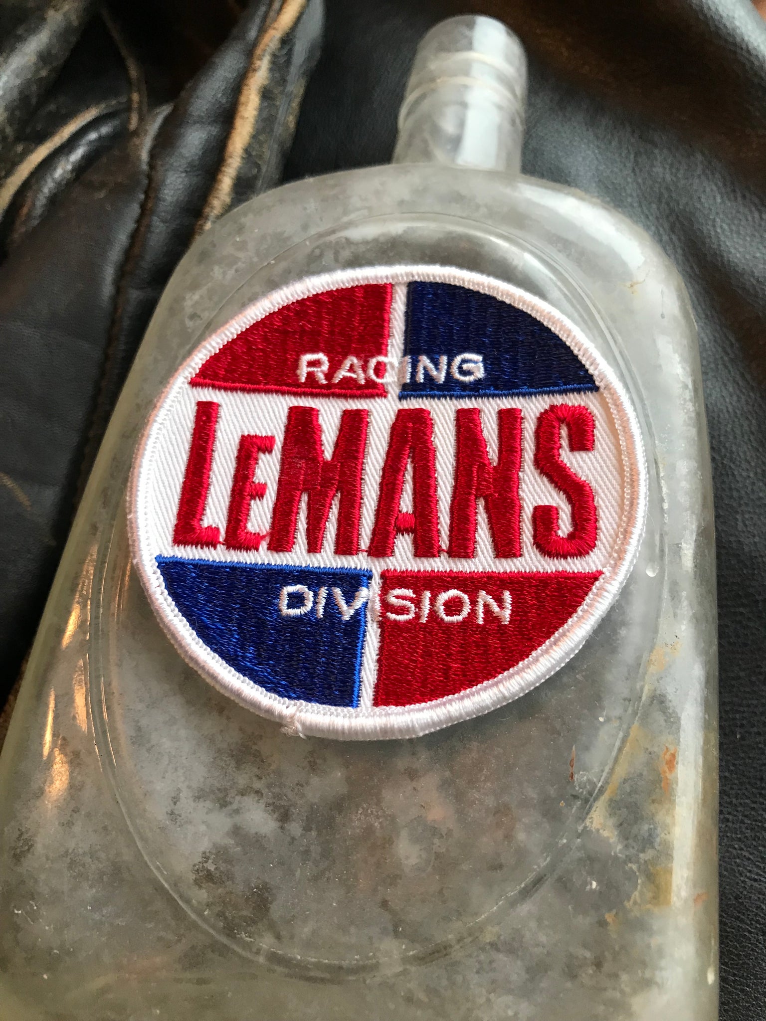 Vintage LeMans Race Car / Motorcycle Patch #1 Racing