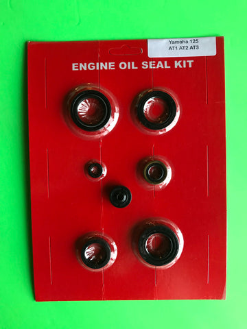 Yamaha AT125 Oil Seal Kit AT1 AT2 AT3 Engine AT 125 1969 1970 1971 1972 1973 Crank Shift Clutch Kick