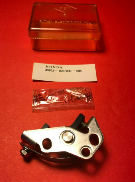 Honda C95 C92 Ignition Contact Points Benly 130202-030-004, 30202-003-004,30202-253-014 CA92 CA95