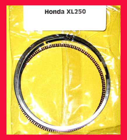 Honda XL250 Piston Ring Set Standard ( STD.) size 1972 1973 1974 1975 1976 1977 #13011-329-005, 13011-329-004
