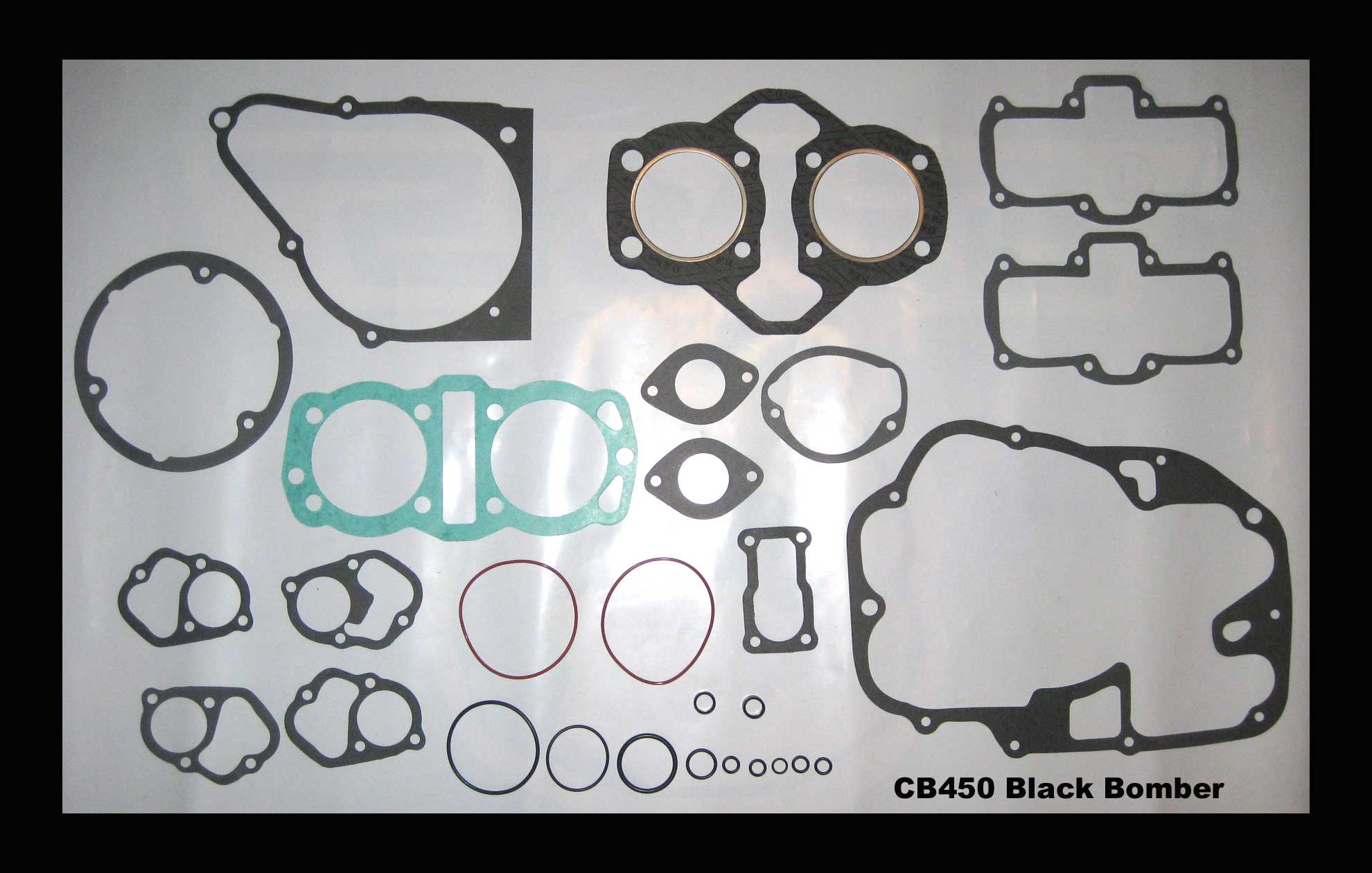 Honda 450 Motorcycle CB450 Black Bomber Engine Gasket Set 1965 1966 1967