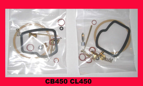Honda CB450 CL450 Carburetor Carb Rebuild Kit x 2 sets! 1968 1969 1970 1971