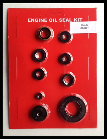 Honda CB500 CB500T Engine Oil Seal Kit! 1975 1976 Motorcycle 500