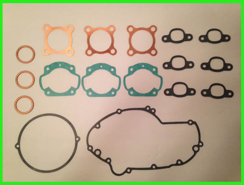 Kawasaki H1 500 KH500 1969 1970 1971 1972 1973 1974 1975 1976 Engine Gasket Set!