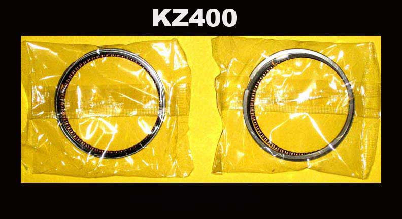 Kawasaki KZ400 1.00mm  (.040") Oversize Piston Rings Set x2 1974 1975 1976 1977 #13024-5012