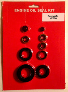 Kawasaki KZ650 KZ 650 Motorcycle Engine Oil Seal Kit! 1976 1977 1978 1979 1980 1981 1982 1983