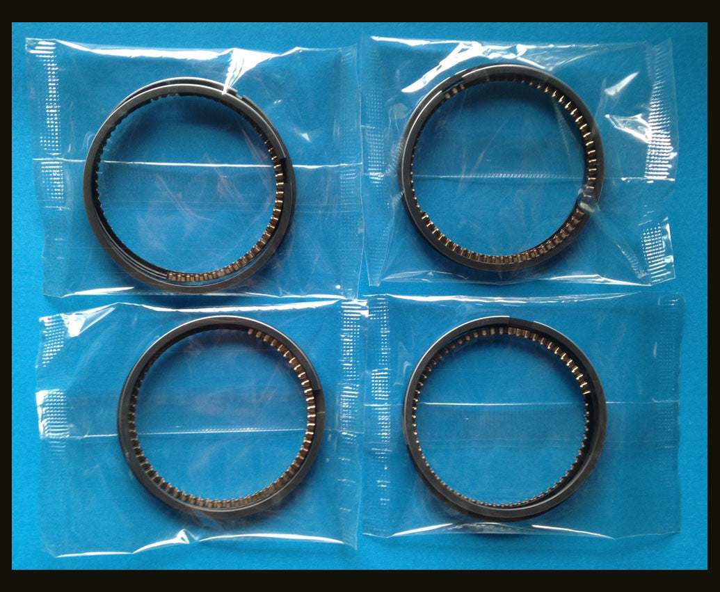 Kawasaki KZ750 ZX750 ZR750 GPZ750 Piston Rings Set X4 1982 1983 1984 1985 1987 1992 GPZ 13008-5046