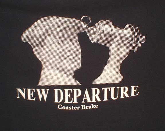 New Departure Coaster Brake! Vintage Bicycle Motorcycle - Shirt