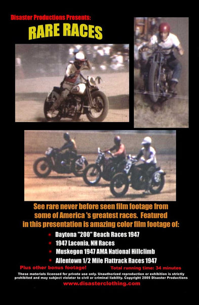 Rare Races - Volume #1 - Vintage Motorcycle Races