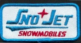 Vintage Sno-Jet Snowmobile Logo 1970's !!