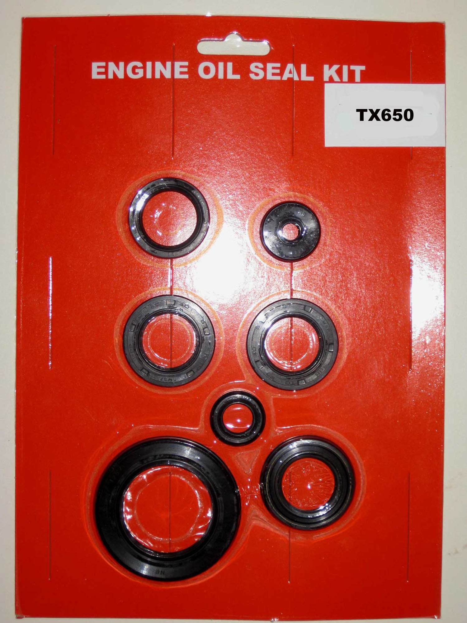 Yamaha TX650 Engine Oil Seal Kit! 1972 1973 1974 1975 1976 Crank, Kick, Clutch etc