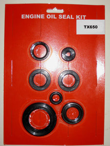 Yamaha TX650 Engine Oil Seal Kit! 1972 1973 1974 1975 1976 Crank, Kick, Clutch etc