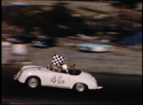 Vintage Car Race Film Porsche 356 Westwood Lotus Cobra Laguna Seca 50's 60's