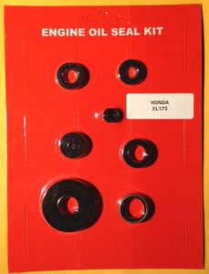 Honda XL175 Oil Seal Kit for Engine 1973 1974 1975 - Shift Sprocket Kick Tach